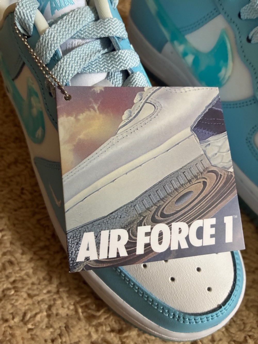 Women's Blue (Wmns) Air Force 1 '07 Lx 'Nail Art
- White/Celestine Blue - Picture 17 of 17